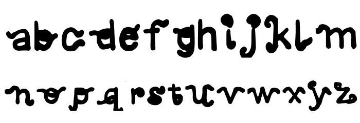 Embellished Regular Font LOWERCASE