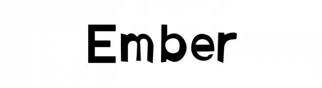 Ember  font caratteri gratis