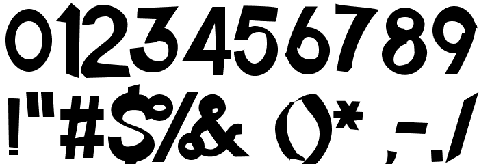 Ember Font OTHER CHARS