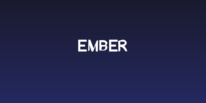 Ember Social Header