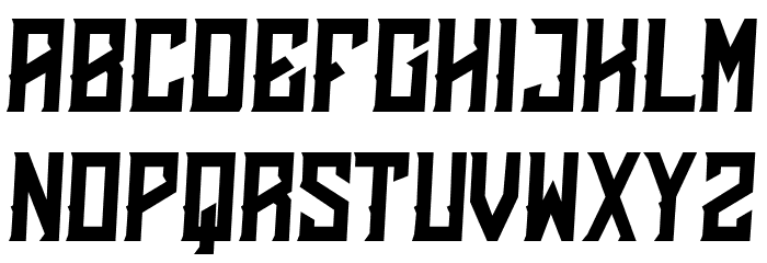 Emberclaws Font LOWERCASE