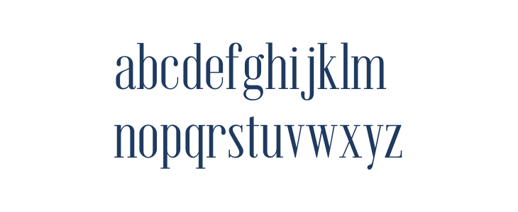 Emberly Regular Lowercase