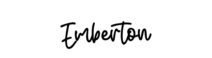 Emberton  Fuentes Gratis Descargar