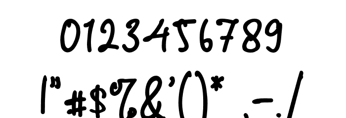 Emberton Font OTHER CHARS