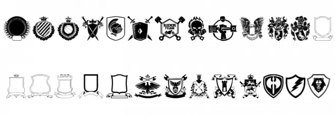 Emblem vol1 Fuentes MAYÚSCULAS