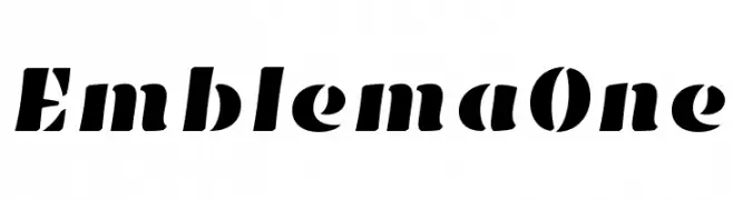 EmblemaOne  تنزيل الخطوط