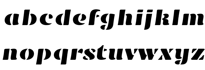 EmblemaOne Font LOWERCASE