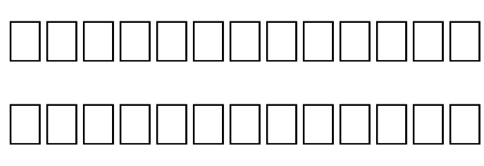 Emboss Statement Regular Font LOWERCASE