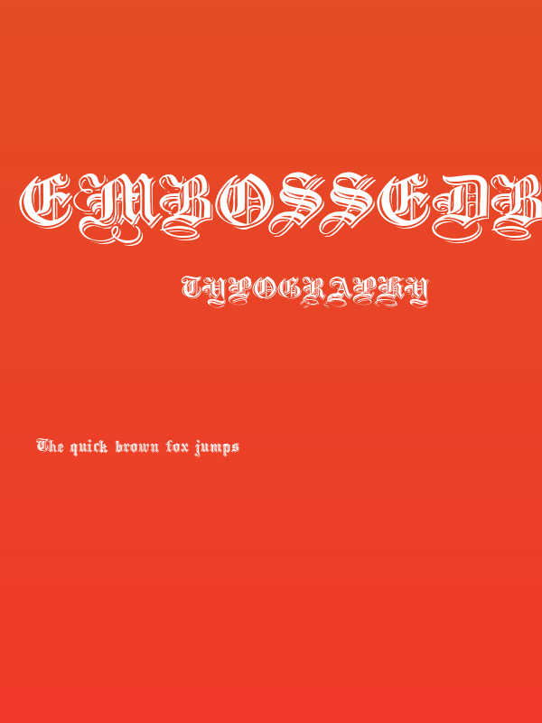 EmbossedBlackWide Normal Poster