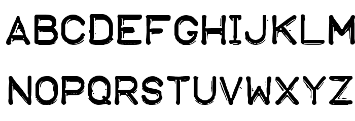 Embossing Tape 1 [BRK] Schriftart Groß