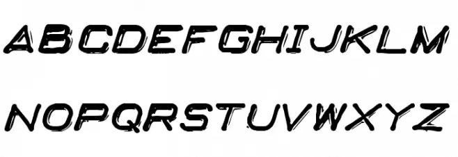 Embossing Tape 2 [BRK] Font LOWERCASE