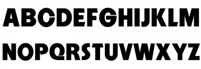 Embrionic85 Font Litere mari