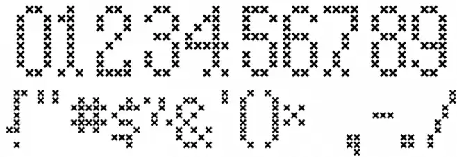Embroidery Font OTHER CHARS