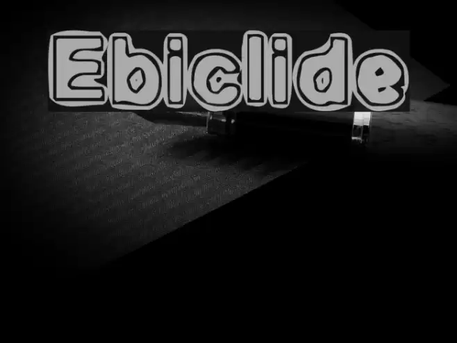 EmbryonicInside Font examples