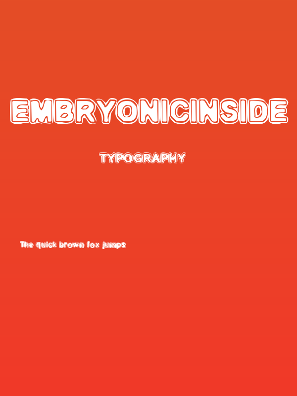 EmbryonicInside Poster