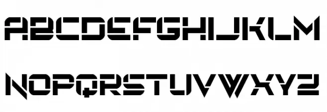 Embryonic World Regular Polices MAJUSCULES