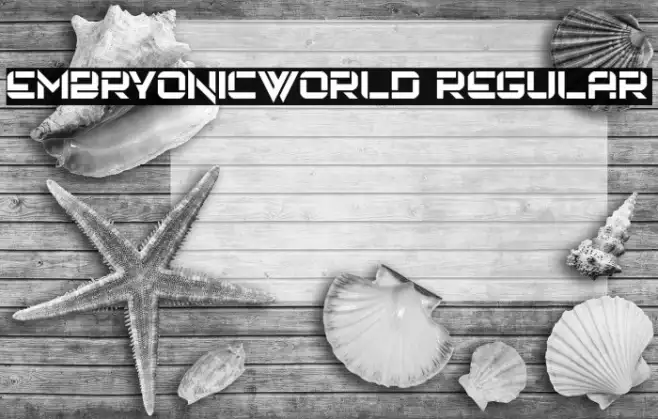 Embryonic World Regular Example 3