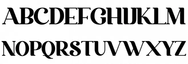Embryotic Schriftart Groß