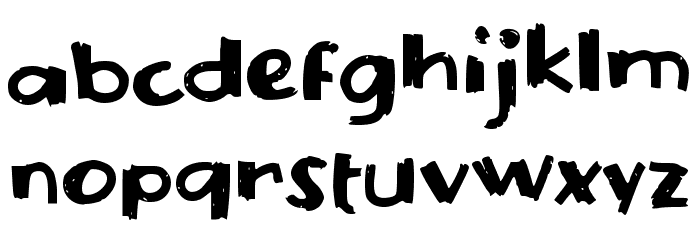 Embuhlah Font LOWERCASE