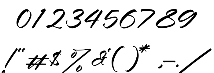 Emelinah Font OTHER CHARS