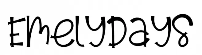 Emely Days  Free Fonts Download