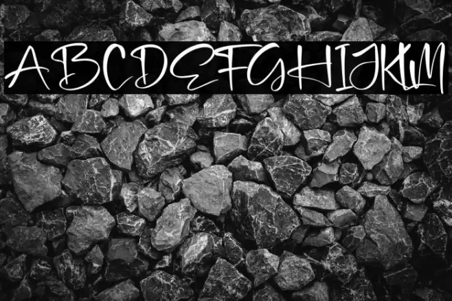 Emelyday Font examples