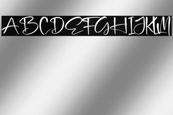 Emelyday Font examples