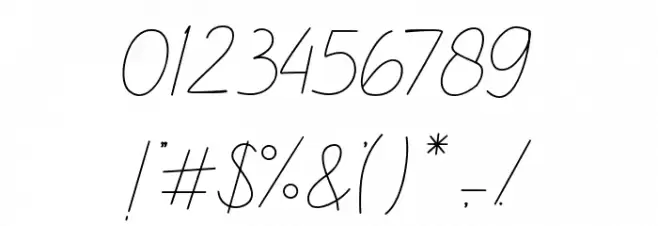 Emelynd Font OTHER CHARS