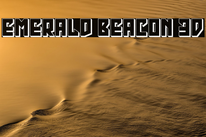 Emerald Beacon 3D Example 1