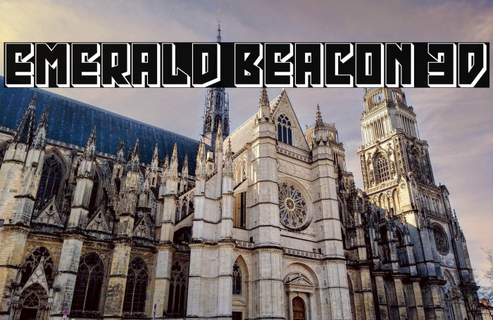 Emerald Beacon 3D Example 2