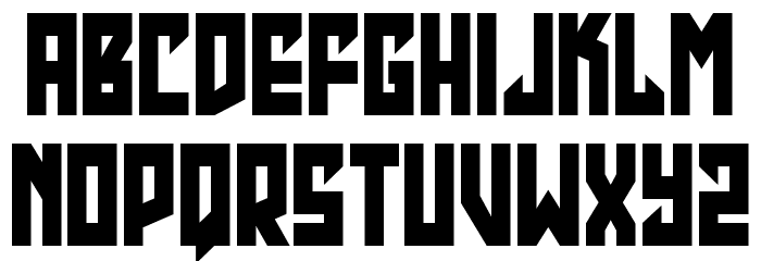 Emerald Beacon Condensed Font LOWERCASE