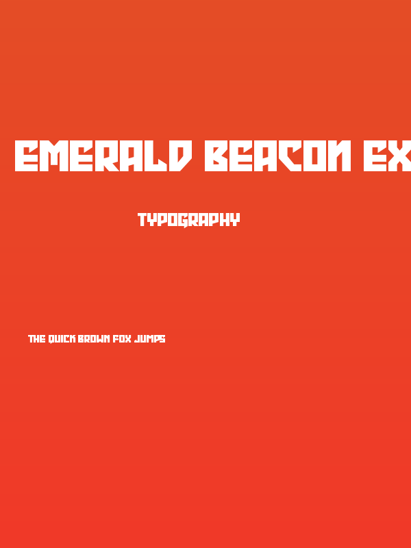 Emerald Beacon Expanded Poster