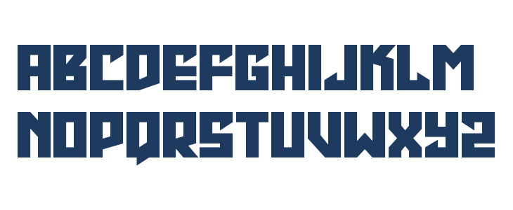 Emerald Beacon Expanded Lowercase