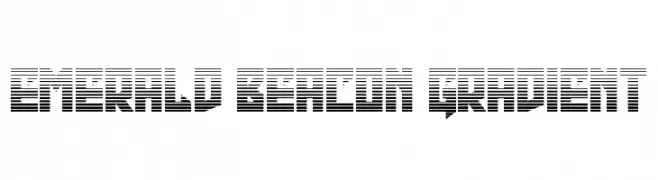 Emerald Beacon Gradient  baixar fontes gratis