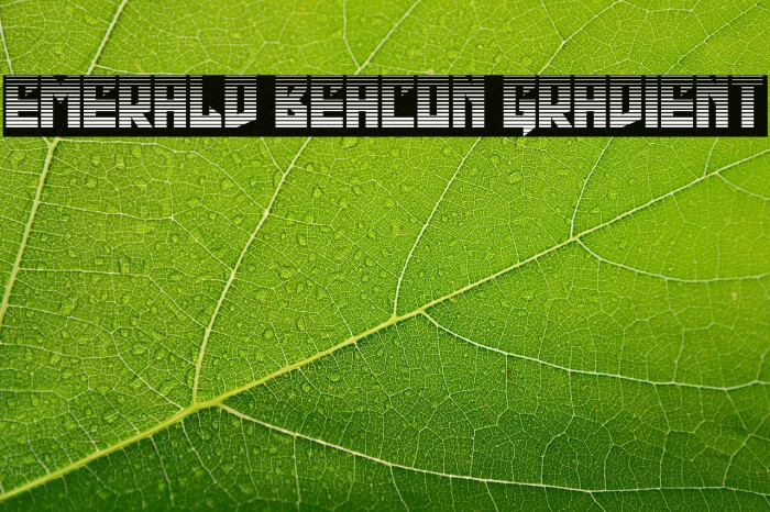 Emerald Beacon Gradient Example 2