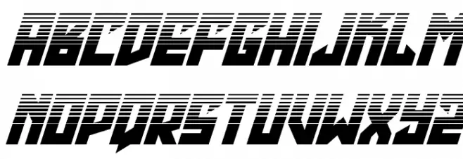 Emerald Beacon Halftone Italic Fonte MINÚSCULAS