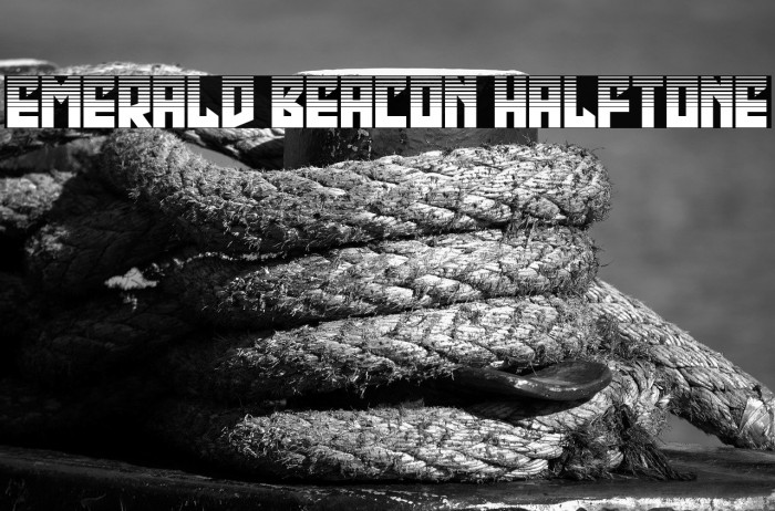 Emerald Beacon Halftone Example 1