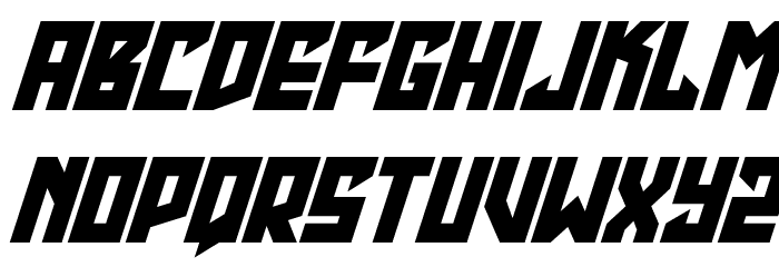 Emerald Beacon Italic Font LOWERCASE