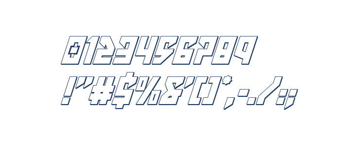 Emerald Beacon Outline Italic Other Characters