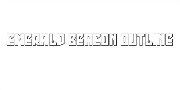 Emerald Beacon Outline Logo