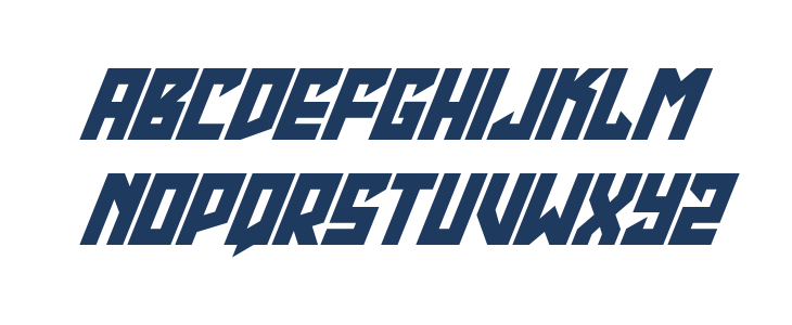 Emerald Beacon Super-Italic Lowercase