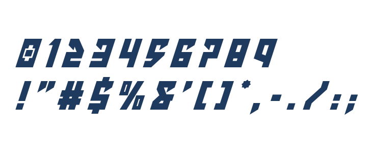 Emerald Beacon Title Italic Other Characters