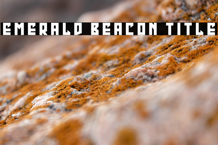 Emerald Beacon Title Example 3