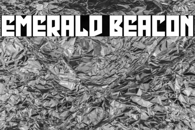 Emerald Beacon Font examples