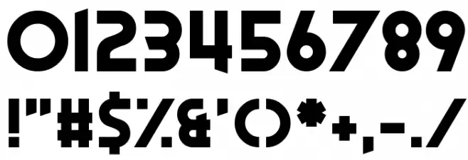 Emerald Grey Font OTHER CHARS