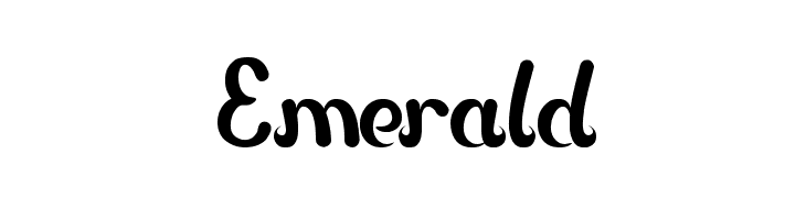 Emerald  font caratteri gratis