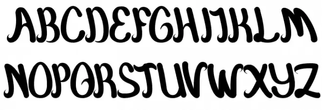 Emerald Schriftart Groß