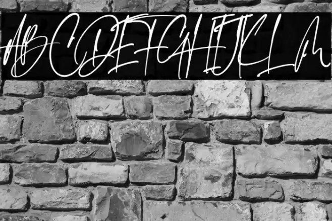 Emeralde Chamerions Script Font examples