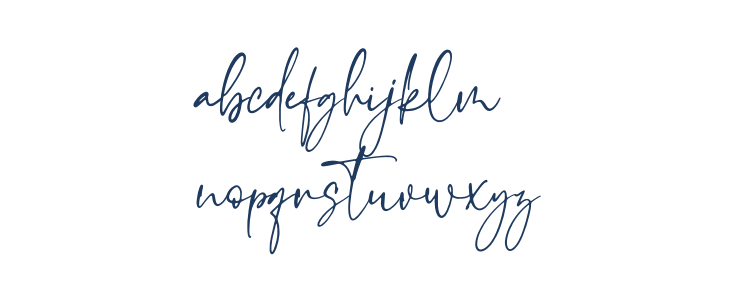 Emeralde Chamerions Script Lowercase