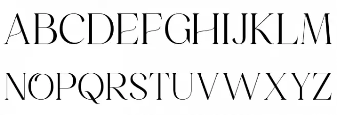 Emeralde Chamerions Serif 字体 小写